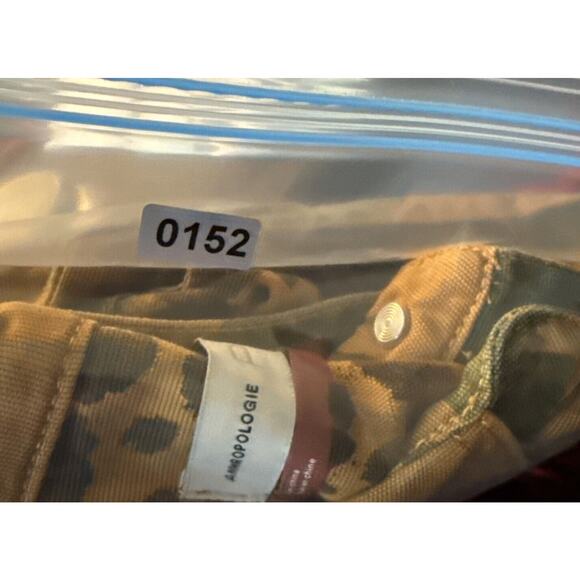 Anthropologie Pilcro Camo Leopard Jacket Sz XLP Utility Shacket Streetwear Style - Picture 15 of 15